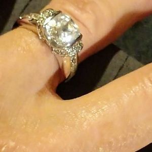 Sterling Silver Sapphire ring